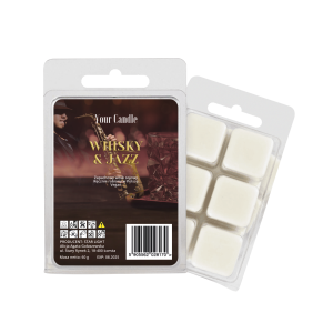 Zapachowy wosk sojowy Whisky & Jazz 60g- Your Candle 