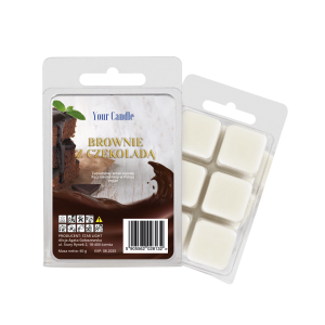 Zapachowy wosk sojowy Brownie z czekoladą 60g- Your Candle 