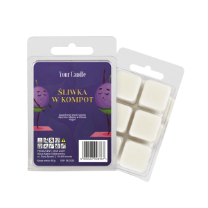 Zapachowy wosk sojowy Śliwka w kompot 60g- Your Candle