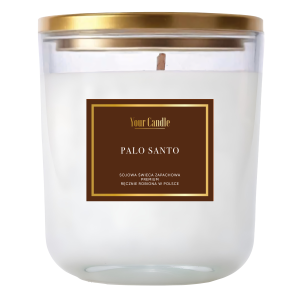 ŚWIECA SOJOWA ZAPACHOWA PALO SANTO 180 ml - YOUR CANDLE