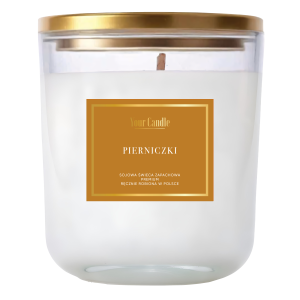 ŚWIECA SOJOWA ZAPACHOWA PIERNICZKI 180 ml - YOUR CANDLE