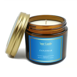 Świeca zapachowa sojowa Zanzibar 120ml- Your Candle 