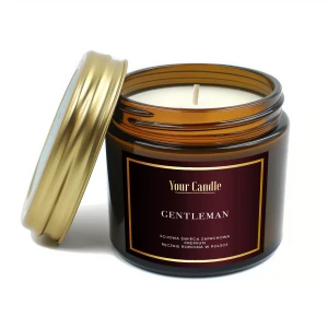 Świeca zapachowa sojowa Gentleman 120ml- Your Candle 