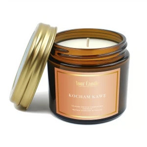 Świeca zapachowa sojowa Kocham Kawę 120ml- Your Candle  
