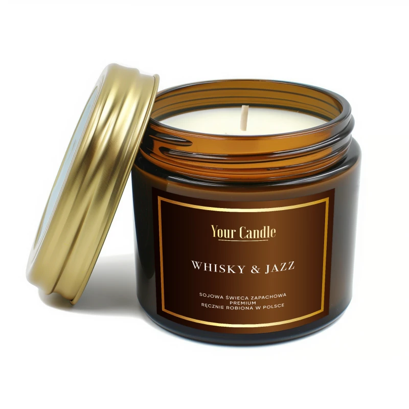 Swieczki 120 ml bawełniany knot PREMIUM - Whisky Jazz.jpg