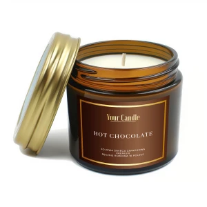 Świeca zapachowa sojowa Hot Chocolate 120ml- Your Candle 