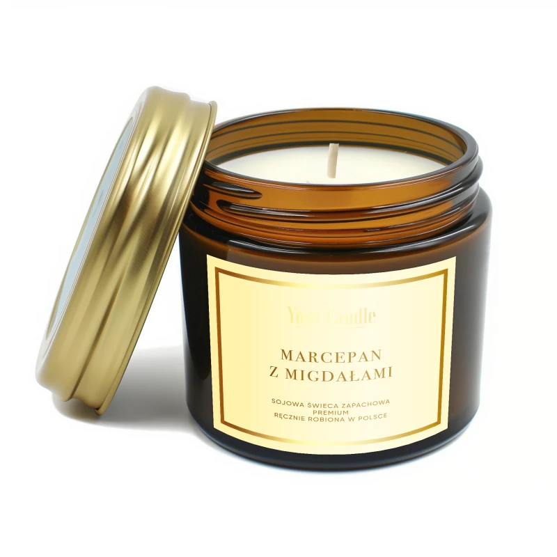 Swieczki 120 ml bawełniany knot PREMIUM - Marcepan z migdałami.jpg