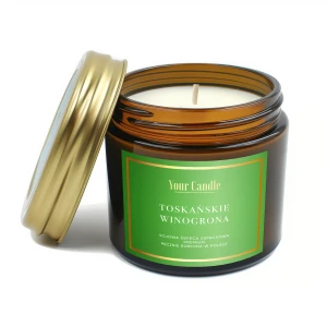 Świeca zapachowa sojowa Toskańskie Winogrona 120ml- Your Candle 