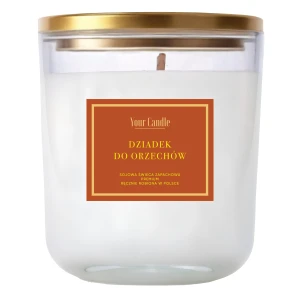 ŚWIECA SOJOWA ZAPACHOWA DZIADEK DO ORZECHÓW 180 ml - YOUR CANDLE 