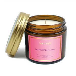 Świeca zapachowa sojowa Marshmallow 120ml- Your Candle