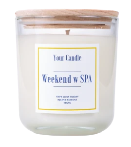 Świeca zapachowa sojowa Weekend w Spa 210ml- Your Candle