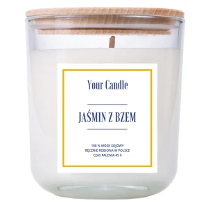 Zapachowa świeca sojowa Jaśmin z bzem 210ml-Your Candle