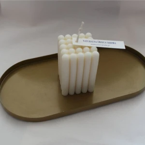 Świeca sojowa naturalna dekoracyjna Wieża 180 g - Your Candle   