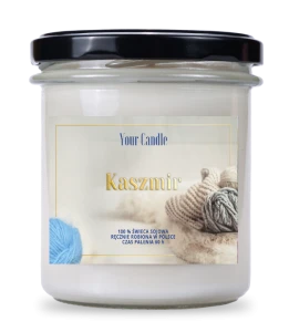 Świeca zapachowa sojowa Kaszmir 300 ml- Your Candle