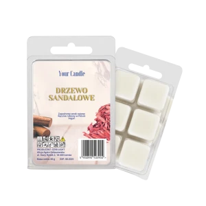 Zapachowy wosk sojowy Drzewo sandałowe 60g- Your Candle  