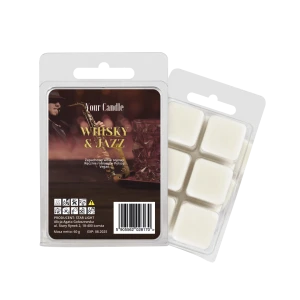 Zapachowy wosk sojowy Whisky & Jazz 60g- Your Candle 