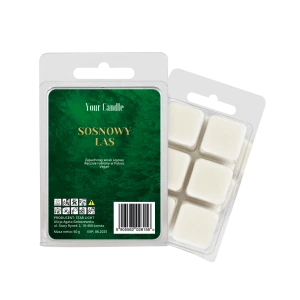 Zapachowy wosk sojowy Sosnowy las 60g- Your Candle 
