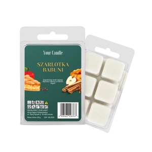 Zapachowy wosk sojowy Szarlotka Babuni 60g - Your Candle