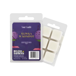  Zapachowy wosk sojowy Śliwka w kompot 60g- Your Candle