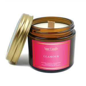 Świeca zapachowa sojowa Glamour 120ml- Your Candle  