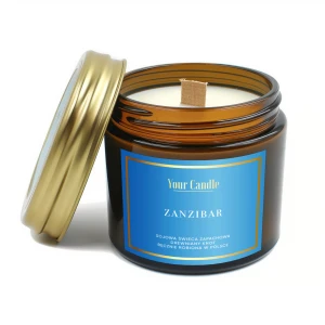 Świeca zapachowa sojowa Zanzibar 120ml- Your Candle 