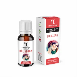 Mieszanka Naturalnych Olejków eterycznych Ból Głowy 10ml- Your Candle Aromatherapy  
