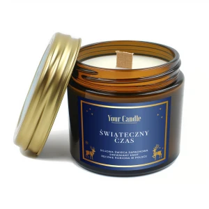 Świeca zapachowa sojowa Świąteczny Czas 120ml- Your Candle 