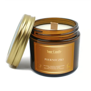 Świeca zapachowa sojowa Pierniczki 120ml- Your Candle  