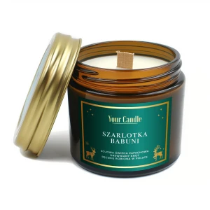 Świeca zapachowa sojowa Szarlotka Babuni 120ml- Your Candle  