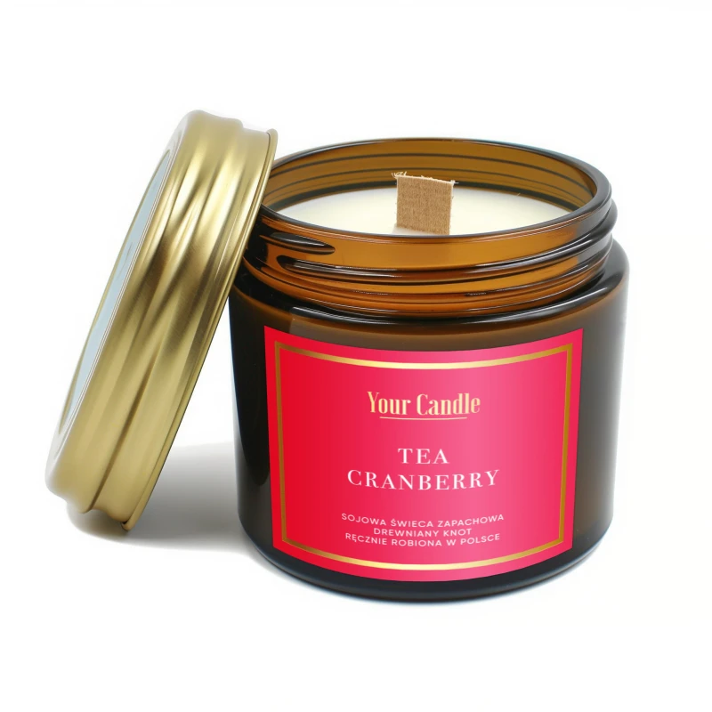 Swieczki 120 ml - etykieta 50x40 mm - TEA CRANBERRY.jpg