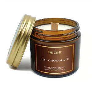 Świeca zapachowa sojowa Hot Chocolate 120ml- Your Candle 
