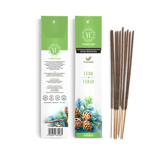 NATURALNE KADZIDŁA INDYJSKIE CEDR 10szt.(16g)- Your Candle 