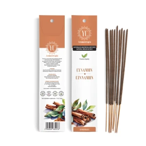 NATURALNE KADZIDŁA INDYJSKIE CYNAMON 10szt.(16g)- Your Candle
