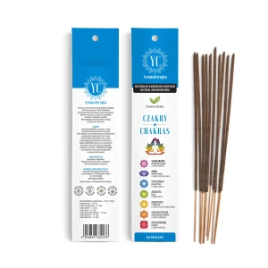 NATURALNE KADZIDŁA INDYJSKIE CZAKRY 14szt.(22,4g)- Your Candle 