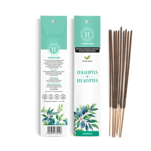 NATURALNE KADZIDŁA INDYJSKIE EUKALIPTUS 10szt.(16g)- Your Candle