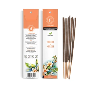 NATURALNE KADZIDŁA INDYJSKIE NEROLI 10szt.(16g)- Your Candle 