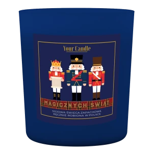 ŚWIECA SOJOWA ZAPACHOWA MAGICZNYCH ŚWIĄT 180 ml - YOUR CANDLE