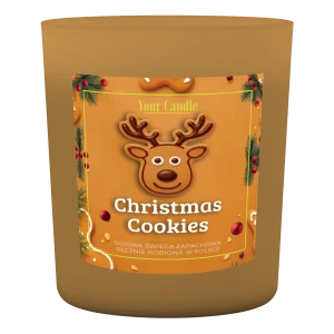 ŚWIECA SOJOWA ZAPACHOWA CHRISTMAS COOKIES 180 ml - YOUR CANDLE