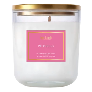 ŚWIECA SOJOWA ZAPACHOWA PROSECCO 180 ml - YOUR CANDLE
