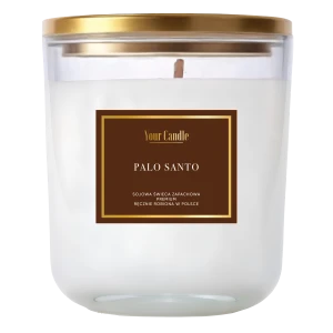 ŚWIECA SOJOWA ZAPACHOWA PALO SANTO 180 ml - YOUR CANDLE